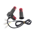 Electric Bike Twist Throttle Speed Control Accessories Electric Bikes Scooter Motor Accelerator 12V 24V 36V 48V 60V 84V 96V| |
