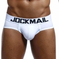 JOCKMAIL Men's Underwear Men Sexy Briefs Jockstrap Pouch Cuecas Cotton Panties Thongs Underpants Gay Slip Tanga Homme Srting