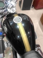 New Vintage Strips, Antique Waterproof Articles, Motorcycle Helmet, Cafe Racer, Oil Tank, Mud Board, Sticker, Decal, Vertical St