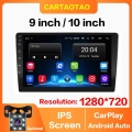 2 Din Android 9.0 Car Radio Gps Multimedia Video Player 2din Universal 9/10 Inch Car Audio Stereo Wifi Mirrorlink Player - Car M