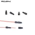 RISK Metal Alloy Bike Bicycle Derailleur Shift Brake Tool free Inner Cable End Cap Dust Cover Crimps Tips Housing Ferrules|Cable