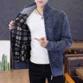 Zipper Cardigan Sweater Men Fashion Korean Style Men Clothing Slim Mens Sweater Long Sleeve Knitted Cardigans Oversize 2020 New|