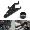 New High Quality Universal Cnc Motorcycle Cruise Control Throttle Lock Assist Retainer Relieve Stress Durable Grip Black - Brake