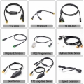 Bafang Motor Parts Gear Shift Sensor USB Programming cable Display Extension Cables Hydraulic Brake sensor EB BUS 1T4 1T2 Cable|