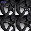 4pcs Car Wheel Rim Sticker For Bmw E30 E34 E36 E39 E46 E60 E87 E90 F01 F02 F10 F30 G20 G30 320i 330i 520i X1 X2 X3 X4 X5 X6 X7 -