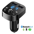 Car Charger FM Transmitter Bluetooth Audio Dual USB Car MP3 Player autoradio Handsfree Charger 3.1A Fast Charger Car Accessories
