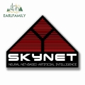 EARLFAMILY 13cm x 9.5cm For Skynet Terminator Movie Novelty Decal Car Assessoires VAN SUV GTR Decoration Creative Stickers|Car S