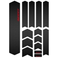 Carbon Fiber For Scott Sram Giant Santa Cruz Shimano Yoshimura Bicycle Frame Protective Film Decal Sticker For Mountain Bike - C