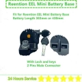 Reention EEL Pro EEL Mini Battery Plug Connector Mounting Base Mount Plate Lock Keys Connectors Plug PLA0378 PLA0379 Replace| |