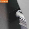2pcs Car Safety Belt Buckle Anti-collision Stickers Anti Noise Lock Clip Sticker For Mercedes Benz A B C E S G M Ml Glk Series -