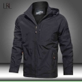 Men Tactical Bomber Windbreaker Military Hooded Casual Coat Male Air Pilot Autumn Jackets Hooded Outdoor Hiking Jackets Outwear|