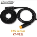 E bike Magnetic Power Sensor PAS Pedal Assist Sensor KT V12L 12 Magnets Dual hall senssors Waterproof Connector E bike Parts|Ele