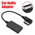 Mayitr 1pc Plastic Car Adapter V5.0 MMI AMI Audio Music Auto bluetooth compatible Cable For Mercedes CL B E SL ML GL R Class|Cab
