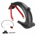 For Ninebot Max G30 Electric Scooter Rear Mudguard Kit Scooter Replacement Accessory with Mudguard Bracket Rear Brake Light|Scoo