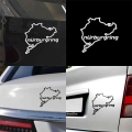 Car Styling Racing Road Nurburgring Creative Window Stickers Decal - Car Stickers - Officematics.com