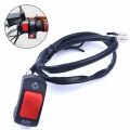1pcs Universal Motorcycle Lights Switch Motorbike Scooter Handlebar Headlight ON/OFF Button Switch Motorcycle Lights Accessories