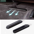 Seat Ac Heat Floor Air Conditioner Duct Vent Outlet Grille Cover For Bmw X3 G01 X4 G02 2018 2019 2020 2021 2022 Car Accessories