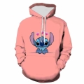 2021 New Casual Stitch Sweatshirts 3D Printed Men Women Children Hoodies Long Sleeve Pullover Streetwear Boy Girl Kids Jacke|Hoo