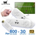Data Frog Retro Game Stick With 2.4g Wireless Controller 4k Classic Motion Sensing Game Console Video Game Built In 800 Nes Game
