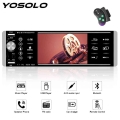 Bluetooth 1Din 4 Inch Mp5 Player Touch Car Radio Bidirectional Interconnection Intelligent AI Voice RDS AM FM 3 USB|Car Multimed