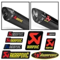 Heat Resistant Aluminium Sticker Decal For Akrapovic Exhaust Muffler Motorcycle - Decals & Stickers - Officematics.com
