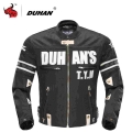 DUHAN Summer Motorcycle Jacket Men Breathable Mesh Riding Moto Jacket Motorcycle Body Armor Protector Moto Cross Clothing|Jacket