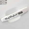 4 x Car Styling Creative Auto Decorative Decals World Racing Development WRC Car Door Handle Vinyl Car Body Decals|auto sticker|