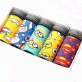 Funny Underpants Man Boxer Brand Boxershorts Men Cute Cartoon Cotton Men's Underwear Boxers Breathable Panties For Boys Lots
