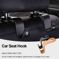 2pc Car Badge Seat Back Portable Hook Auto Interior Goods For Toyota C-hr Prado 120 Rav4 Yaris Hilux Prius Avensis Corolla Camry