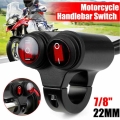 7/8'' 22mm Motorcycle Handlebar Headlight Fog Spot Light Dual on off Switch 12V|Motorcycle Switches| - Officematics.co