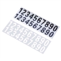 Car Or House Door Street Address Mailbox Number Digits Numeral Car Room Gate Vinyl Decal Reflective Stickers White Black Sticker