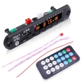 5v-12v Bluetooth Decoder 5.0 Car Mp3 Player Wma Board Audio Module Universal Usb Tf Aux Fm Radio Module Audio Player For Car - C