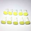 10pc T10 COB W5W 194 168 Wedge Door Instrument Side Bulb Lamp Car led Ceramic Interior LED Car White Source Car styling 12V|Sign