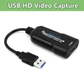 Usb Video Capture Card Hdmi To Usb Video Capture Device Grabber Recorder For Ps4 Dvd Camera Live Streaming - Dvr Card - Officema