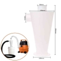 Vacuum Cleaner Dust Collector High Efficiency Cyclone Powder Filter Quality Turbine Separation Capture Vacuum Cleaner Accessory