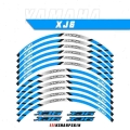 Motorcycle decal Outer wheel rim stickers tire film border reflective decals tire decoration sticker For Yamaha XJ6|Decals &