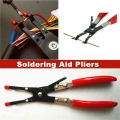 Universal Car Vehicle Soldering Aid Pliers Hold 2 Wires Innovative Car Repair Tool Viking Arm Garage Tools Wire Welding Clamp -