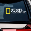 Length:15cm;24cm National Geographic Channel Car Creative Stickers Decals Motorcycle Windshield Auto Tuning Styling Vinyls D11 -