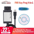 2020 Newest Fnr 4 In 1 Fnr Key Prog 4-in-1 For Renault/for Nissan/for Ford Car Key Programmer With Usb Dongle - Di