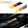 2pcs 3d Germany Flag Badge Emblem Lift Wrench Handle Seat Insert Trim Cover For Volkswagen Vw Golf 5 6 Mk5 Mk6 Gti Car Styling -