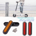 Rear Wheel Hub Cover Protective for Xiaomi M365/Pro 2/1s Electric Scooter Front Rear Safety Reflective Parts Scooter Accessories