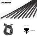 KOSOO Car Wiper blade Insert Natural rubber Strip strips 14" 16" 17" 18" 19" 20" 21" 22"