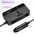 Car Inverter Dc 12v To Ac 220v 200w Auto Converter Inversor Car Cigarette Lighter Power Adapter Qc3.0 Usb Charger Fast Charging