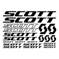21pcs For Scott Bike Frame Stickers Decals Sheet Bicycle Cycling,32cm*22cm - Car Stickers - Officematics.com