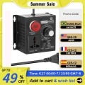 Eu Plug Ac 220v 4000w Scr Electronic Voltage Regulator Temperature Motor Fan Speed Controller Dimmer Electric Tool Adjustable -