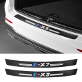 1pcs Car Stickers Car Accessories For Bmw X1 X2 X3 X4 X5 X6 X7 G01 F10 F15 F16 F86 F30 F25 F26 E70 E72 Carbon Fiber Trunk Decal