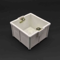 Thicker Material 86 Type Home Switch Panel Thermostat Wall Holder International Standard Cassette Dark Mounting Box - Dark Box -
