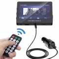 JINSERTA Bluetooth 5.0 Car MP5 Player FM Transmitter Support TF U disk music player with Remote Controller Multi Media Player|FM