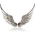 3d Dimensional Alloy Metal Car Stickers Angel Hawk Wings Emblem Badge Decal Car Logo Sticker Golden Silver Color Optional 1pair