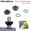 RISK RA109 Bicycle Tubeless Presta Valve Adapeter MTB Schrader Valve Conversion Adapter Presta Valve|Valve| - Officematics.com